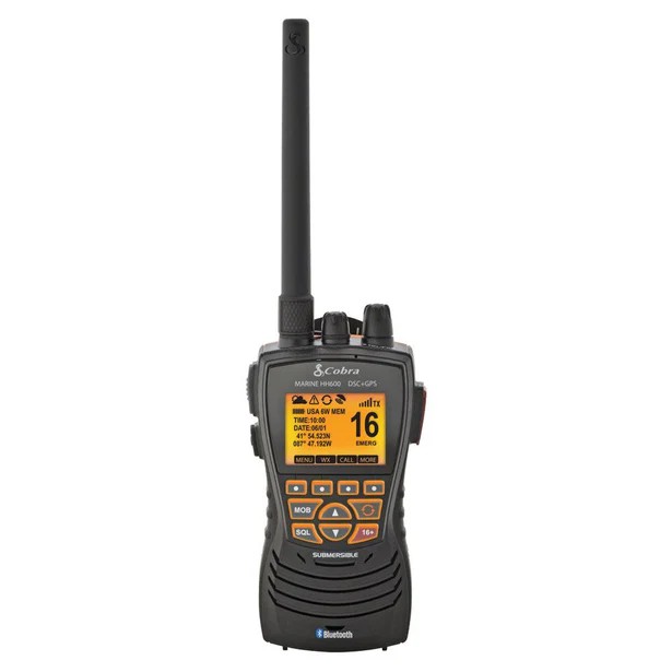 Πομποδέκτης VHF Marine Cobra MRHH600 FLT GPS BTE