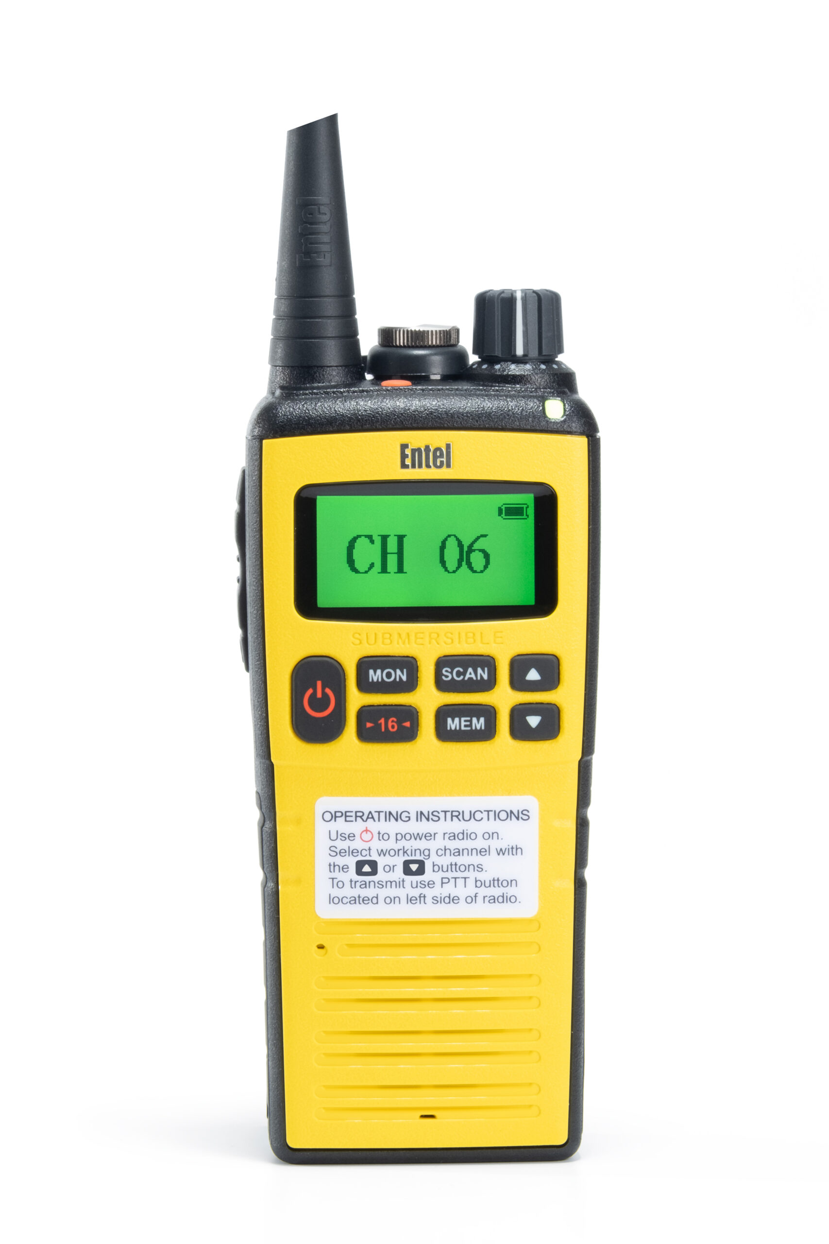 Πομποδέκτης VHF Marine HT649/P2 GMDSS ENTEL με Οθόνη
