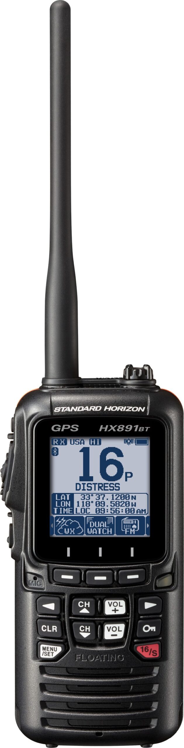 Standard Horizon Πομποδέκτης VHF Marine HX891 Με Bluetooth Και GPS