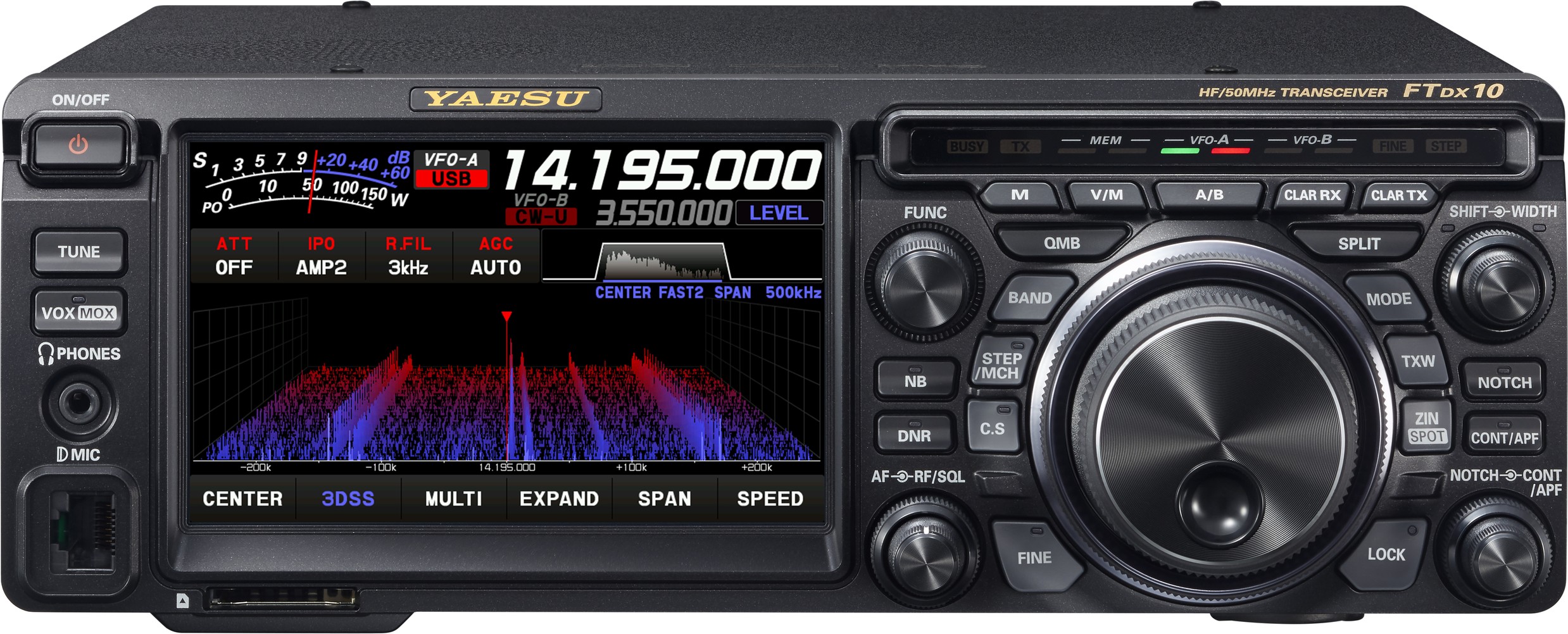 Σταθερός Πομποδέκτης YAESU FTDX10