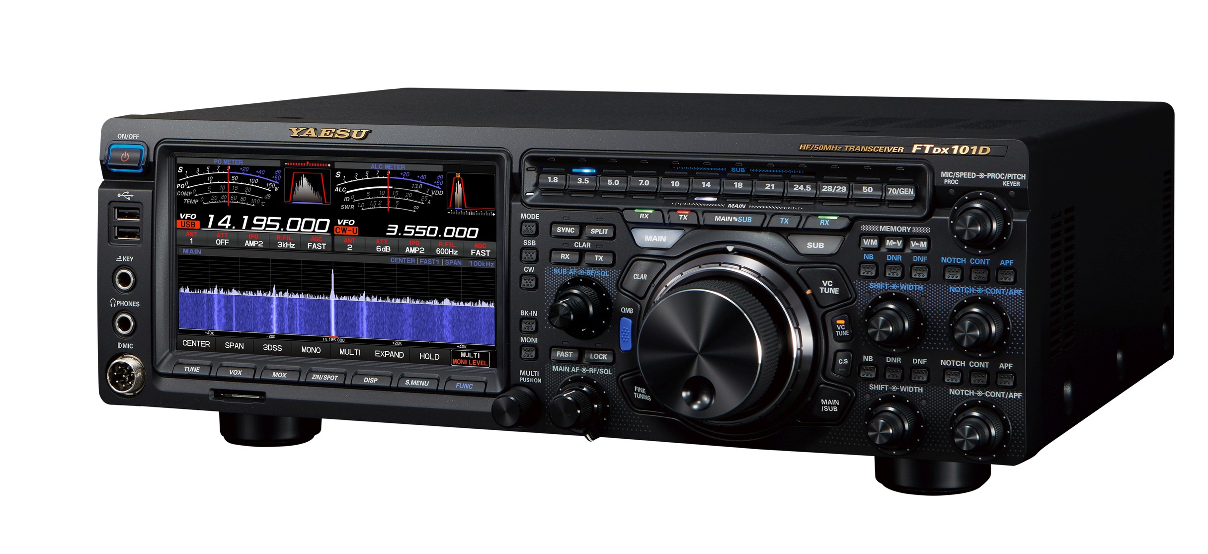 Σταθερός Πομποδέκτης YAESU FTDX101D