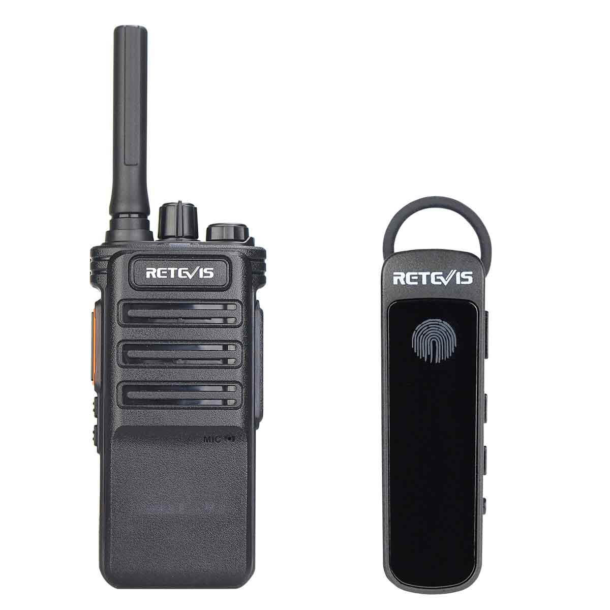 Πομποδέκτης UHF Retevis RB689 με Ακουστικό Bluetooth