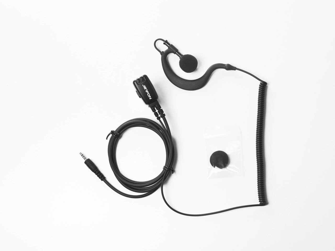 Jetfon BR-1708H2 Ακουστικό με PTT για Motorola και Dynascan